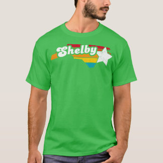 Shelby North olina Vintage Distressed Souvenir 2 T-Shirt