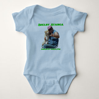 Shelby Stanga Blue Baby Creeper