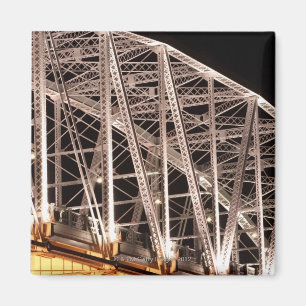 Shelby Street Bridge, Nashville, Tennessee, USA Magnet