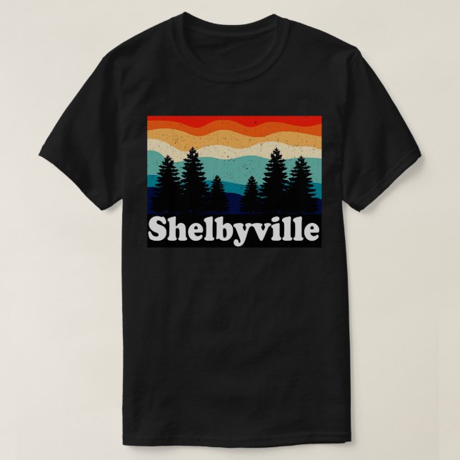 Shelbyville Retro T-Shirt (Design Front)