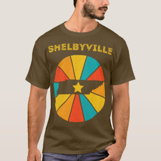 Shelbyville Tennessee Vintage Distressed Souvenir T-Shirt