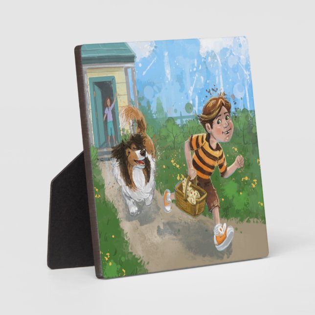 Sheldon and Davie Adventure Plaque (Front)