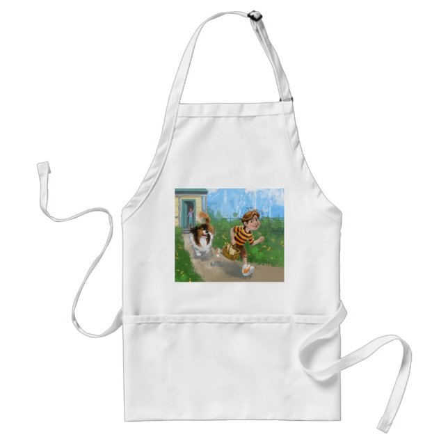 Sheldon and Davie Adventure Standard Apron (Front)