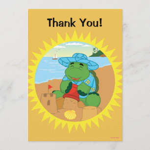 Sheldon on the Beach Thank You Card