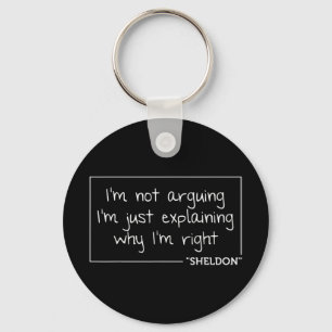 Sheldon Quote Funny Birthday Personalized Name Gif Key Ring