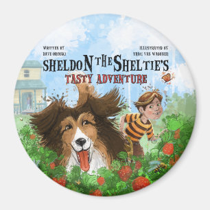 Sheldon the Sheltie Magnet