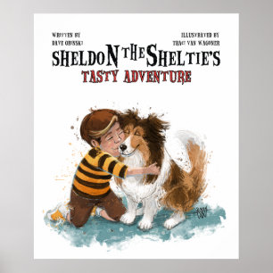 Sheldon the Sheltie Poster