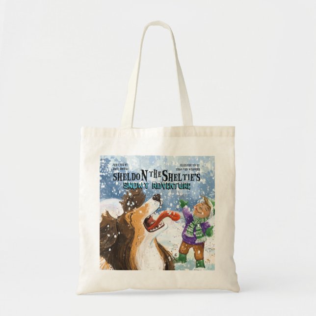 Sheldon the Sheltie Tote Bag (Front)