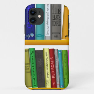 shelf books library reading iPhone 11 case