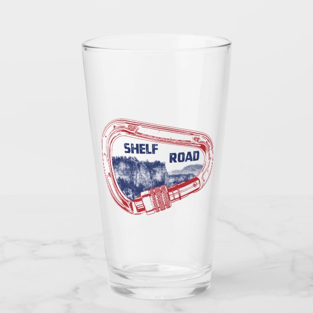 Shelf Road Climbing Carabiner Glass (Front)
