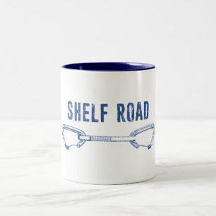 Shelf Road Climbing Quickdraw Two-Tone Coffee Mug