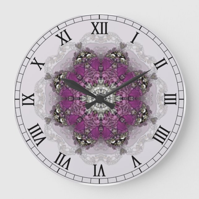 shelf Shades Kaleidoscope Clock (Front)