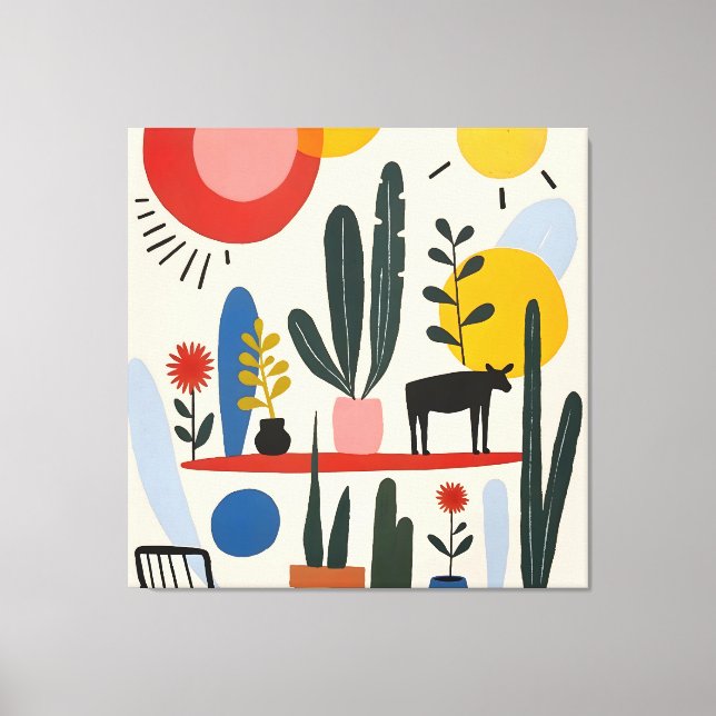 Shelfie Canvas Print (Front)