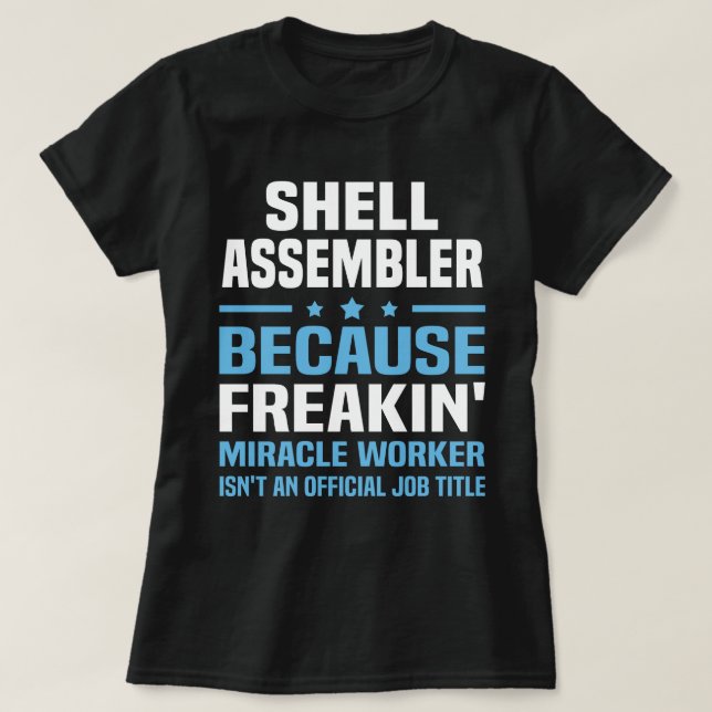 Shell Assembler T-Shirt (Design Front)