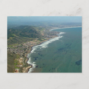 Shell Beach/Pismo Beach Aerial View Postcard
