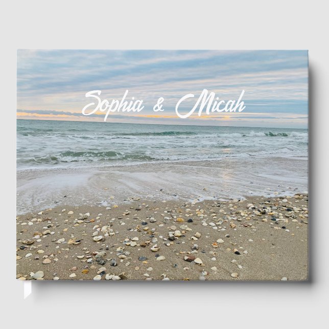 Shell Beach Sunrise Guest Book (Front)