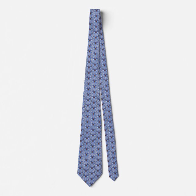 Shell Blue Tie (Front)