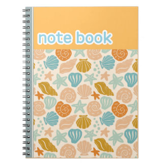 Shell Collection Illustration Notebook
