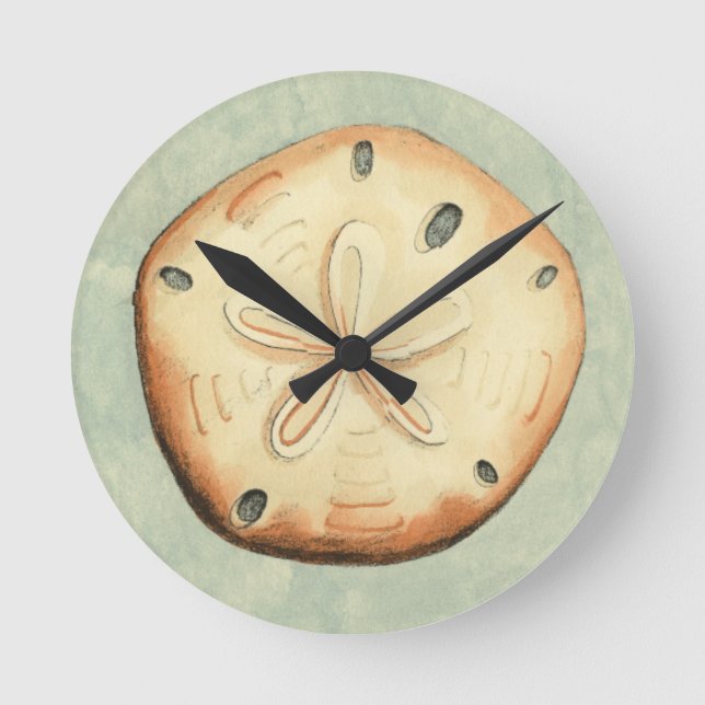 Shell Collector Round Clock (Front)