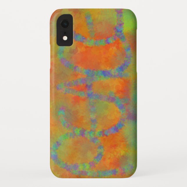 Shell for iPhone XR PEACE Case-Mate iPhone Case (Back)