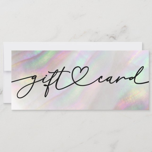 shell gift certificate (Front)