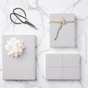 Shell Gray Spring And Summer Trending Color Wrapping Paper Sheet