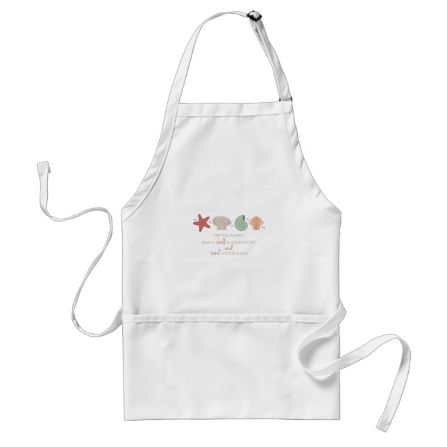 Shell In Pocket Standard Apron (Front)