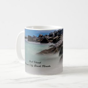 Shell Island Rocks And Waves Classic Mug