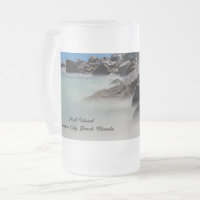 Shell Island Rocks And Waves Frosted Mug