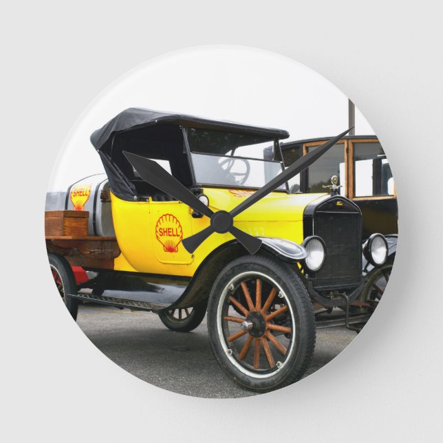 Shell Model T Wall Clock (Front)