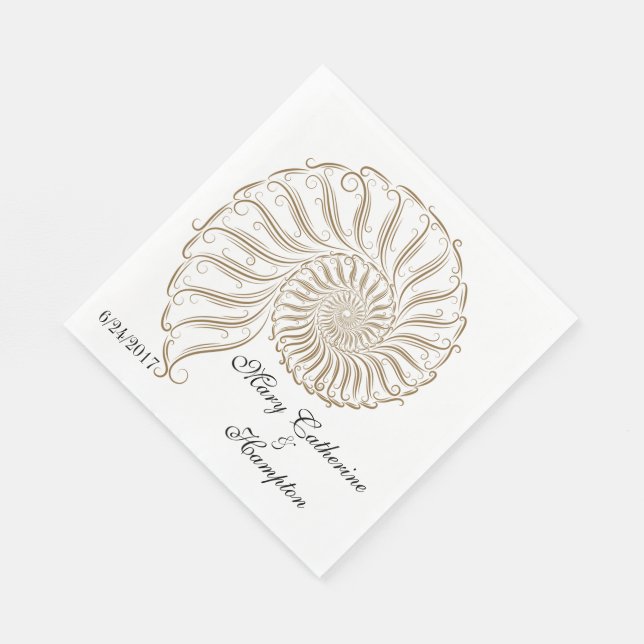 Shell Napkin (Corner)