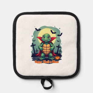 Shell-o-Ween Turtle Pot Holder