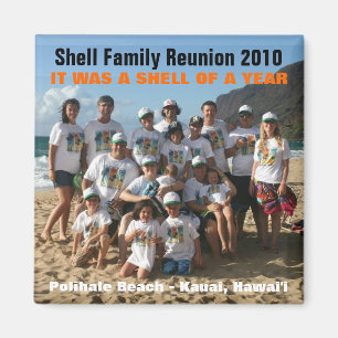 Shell of a Year Magnet