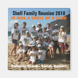 Shell of a Year Magnet