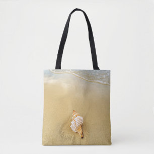 Shell On Beach Jamaica Tote Bag