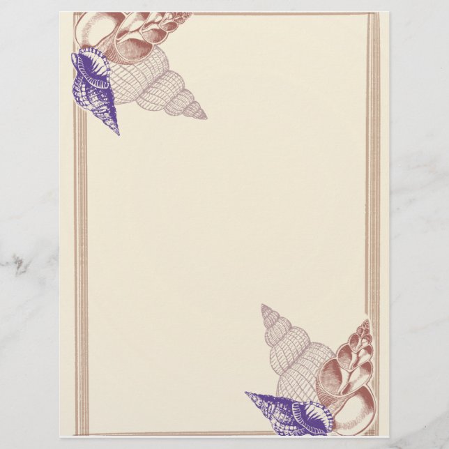 shell paper custom letterhead (Front)