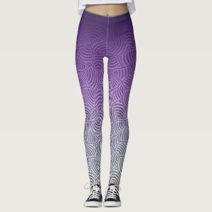 Shell pattern 02.nbg Grey BG Leggings