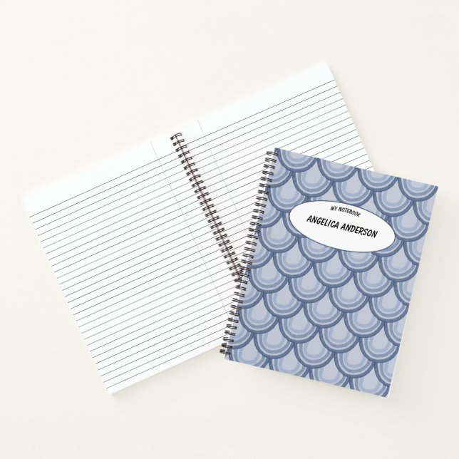 Shell pattern notebook (Inside)