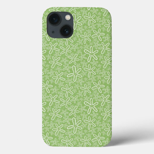 Shell Pattern On Spotted Background Case-Mate iPhone Case (Back)