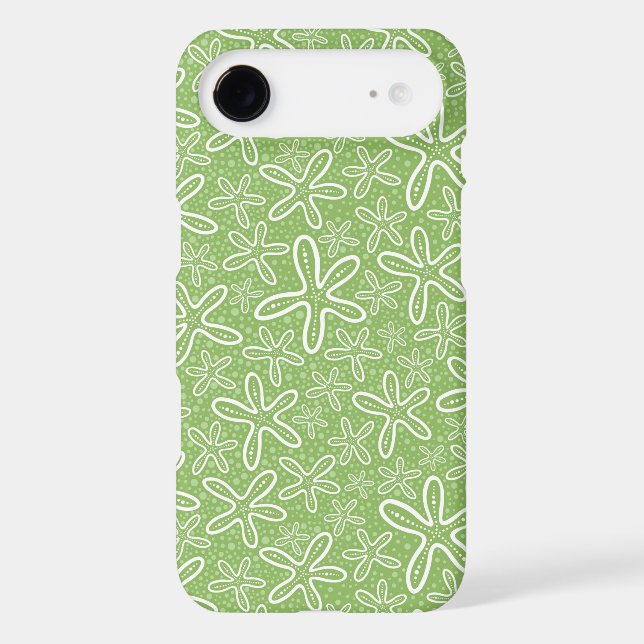 Shell Pattern On Spotted Background Case-Mate iPhone Case (Back)