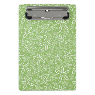 Shell Pattern On Spotted Background Mini Clipboard