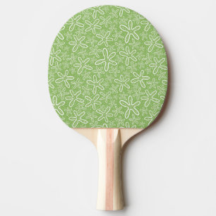 Shell Pattern On Spotted Background Ping Pong Paddle