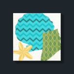 Shell Patterns II Canvas Print<br><div class="desc">Marine Life</div>