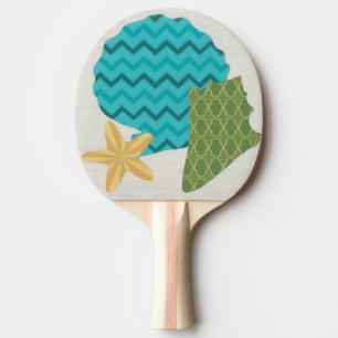 Shell Patterns II Ping Pong Paddle