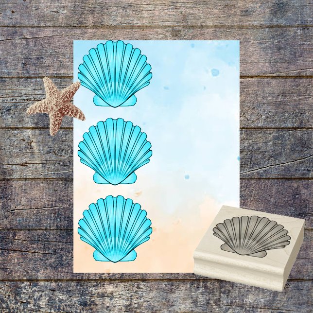 Shell Rubber Stamp (Creator Uploaded)