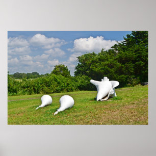 Shell Sculpture Poster