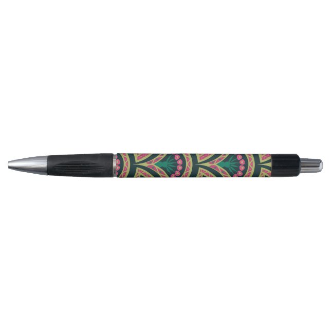 shell shaped green pattern (Front)