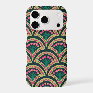 shell shaped green pattern