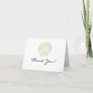 Shell Thank You Card