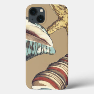 Shell Trio on Khaki iPhone 13 Case